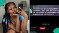17-year-old girl shows insulting text her mum sent her after she moved into new apartment: "Why?