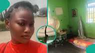 Woman who could not afford to rent apartment transforms room in father's house, video trends