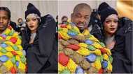 Met Gala 2021: Fans react as Don Jazzy crops out Rihanna's lover, photoshops himself beside US singer