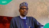 Muhammadu Buhari: Stadium erupts in noise after MC announces ex-Nigerian president's death
