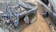 Lagosian accuses MC Oluomo boys of damaging his vehicle during Lagos rally