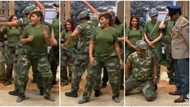 'General' walks in secretly, catches male and female 'soldiers' dancing & shaking their waists in viral video