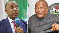 I will resign if Amaechi can do this - Governor Wike dares Buhari’s minister