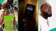 Lady captures moment Davido took her phone during concert to film himself, video trends