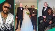 Singer Oritsefemi walks daughter down the aisle, warns Oyinbo son-in-law in heartwarming video