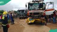 JUST IN: 6 die, 5 injured in Ibadan multiple crashes, photos emerge