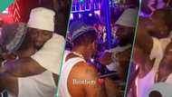 "This is iconic": Video of Davido and Wizkid hugging each other tightly at Lagos club goes viral
