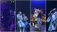 "Dubai was a shutdown": Netizens go gaga as Asake brings out U.S rapper Dababy at concert, video goes viral