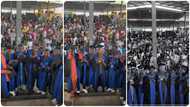 “First-semester result go humble una”: Young boys celebrate matriculation in style, video goes viral