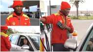 Kind filling station worker who paid for woman's fuel gets rewarded with 8 years worth of salary