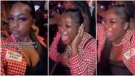 "God go punish who break her heart": Lady cries uncontrollably as Burna Boy performs Last Last at concert