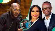 2Baba’s baby mama Sunmbo Adeoye celebrates Valentine's Day with hubby Pastor Adeoye, praises him