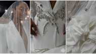 Timeless and exquisite: Viral video of couture suit wedding dress leaves many in awe