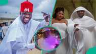 Baba Ijesha spotted vaping and dancing at party with wife, video elicits harsh comments