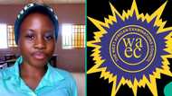 WAEC 2026: Female candidate heartbroken after getting worrying memo from exam board