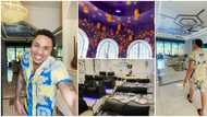 Nigerian-American actor Rotimi gives grand tour of palatial mansion where he's hosting family, friends