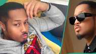 "My mind no gree oo": Mike Ezurunoye cries out in fear after taking a canopy walk for the first time