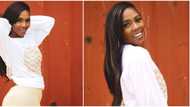 Tiwa Savage begs fans to like sultry swimsuit photos, shares trouble she went through to take them