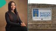 Babcock University student who was studying "useless" course graduates with first-class degree