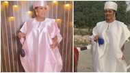 Celebrity twin moments: Actresses Fathia Balogun and Mercy Aigbe rock similar boubou gowns