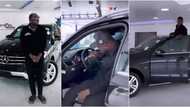 "I was expecting him to start dancing:" Fans congratulate Carter Efe as he splurges millions on new Benz ride