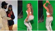 "Na why he toast person wife": Burna Boy's ex Stefflon Don whines her big backside in sweet video, many gush
