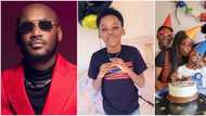 Singer 2baba’s lookalike son with baby mama Pero celebrates 9th birthday with lovely video, photos