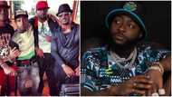 "They need to give us that collabo": Throwback picture of Davido with Psquare brothers inspires many