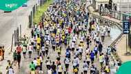 Lagos marathon: Nigerians react as ambulance hits woman
