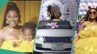 Comedian Kiekie hails fans for their love & prayers over daughter's 1st birthday, shares recap videos