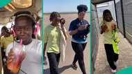 3 ladies travel by air to another location just to get lunch, video melts hearts on TikTok