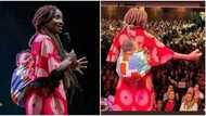 "This is beautiful": Mother preaches at altar with baby on her back, photos go viral and spark hot debate