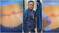 “Shi shi no dey”: Fans laugh over actor Zubby Michael’s reaction to lady who tattooed his name on her waist
