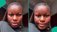 Lady who gave birth to baby before marriage worries over mum's reaction: "I failed her"