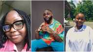 Female Covenant University graduate 'shamelessly' takes long shot at Davido on Twitter, her tweet trends