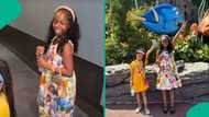 Davido’s daughter Imade’s 10th birthday celebration in America captured in fun videos: “Soft life”