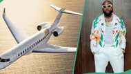 "Where u see money?" Fans react as Davido acquires a his first private jet worth over $80m