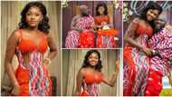 When love meets fashion: Ghanaian couple sport ritzy Kente ensembles for traditional wedding