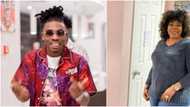 Golden Son In The building, Fans React As Mayorkun Visits Mom Excited And Kid Sister US