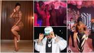 Skiibii, Pretty Mike, Enioluwa, others storm Hilda Baci's 28th birthday party, clips trend