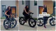 "How can l own one?": Nigerian lady shows bicycle she bought for N850k, fast without fuel