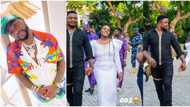 "Lost so much weight": Chioma all smiles as she walks hand in hand with Davido's bodyguard in new photos