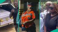 Emotional video as friends, family bury actress Monalisa Stephen at Yaba cemetery: "Rest in peace"