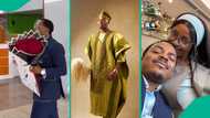 Enioluwa takes after Priscilla Ojo, welcomes Tanzanian girlfriend as he treats her lavishly