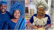 "Deacon Saamu Alajo": Fans tease as Odunlade Adekola's wife becomes deaconess in Church, actor celebrates