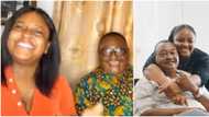 Hilarious video of Jide Kosoko giving his last daughter Temi Kosoko permission to slap him for $100 million