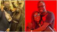 Hilarious moment Funke Akindele got scared of fireworks at Dubai restaurant