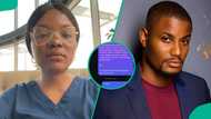 Alexx Ekubo's death: Medical doctor posts messages she sent to actor before he passed, people react