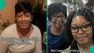 Lady in awe after seeing woman with same face and name as her late mum who passed away 8 years ago