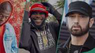 "My career just dey start": Odumodu Blvck reacts as people propose rap battle against Vector, Eminem